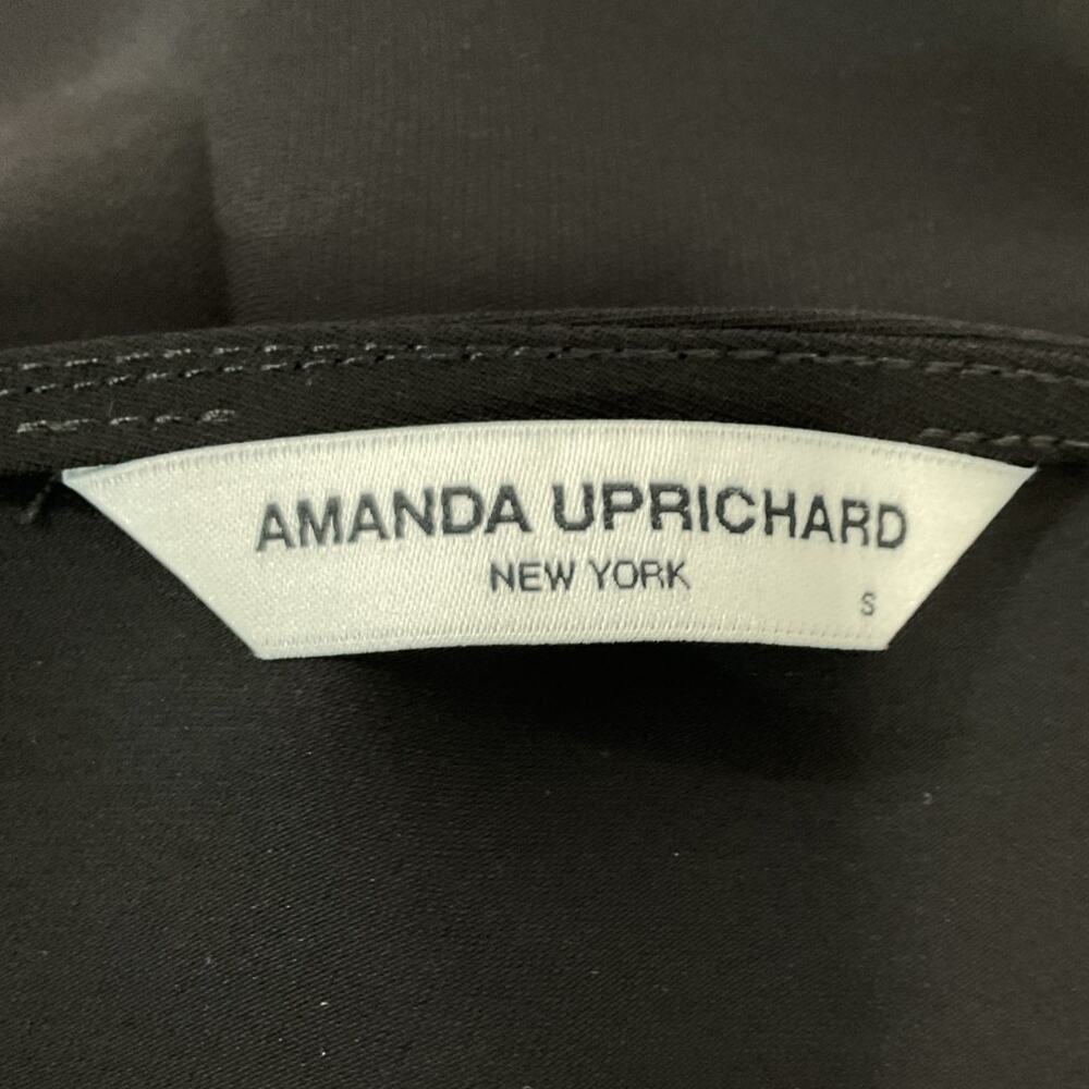 Amanda Uprichard Chic Black Wanda Top Size S - Picture 4 of 5